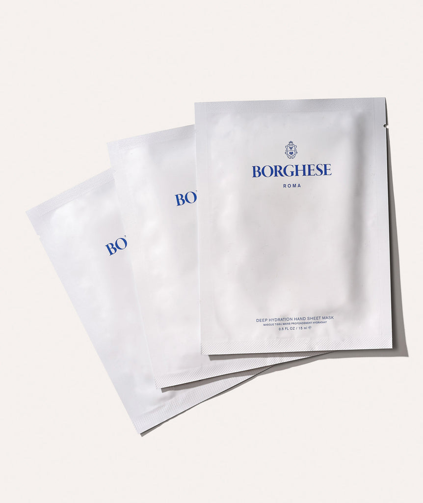 borghese hand sheet mask